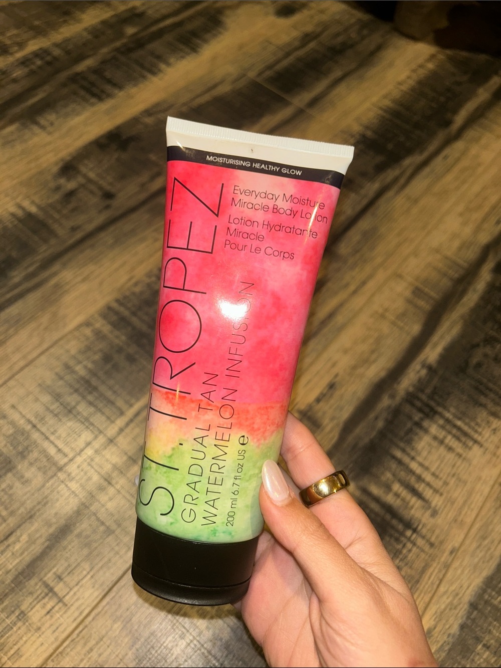 St. Tropez Gradual Tan Watermelon Infusion Lotion - Pink & Green Gradient